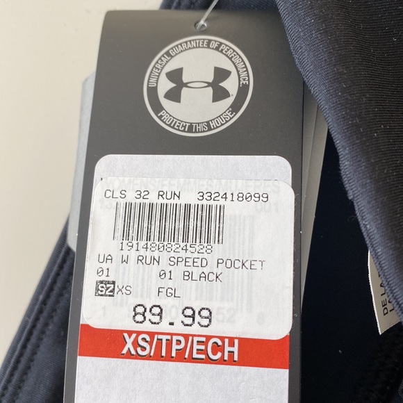 NWT Under Armour Compression Workout Leggings (Heat Gear) - Picture 7 of 7